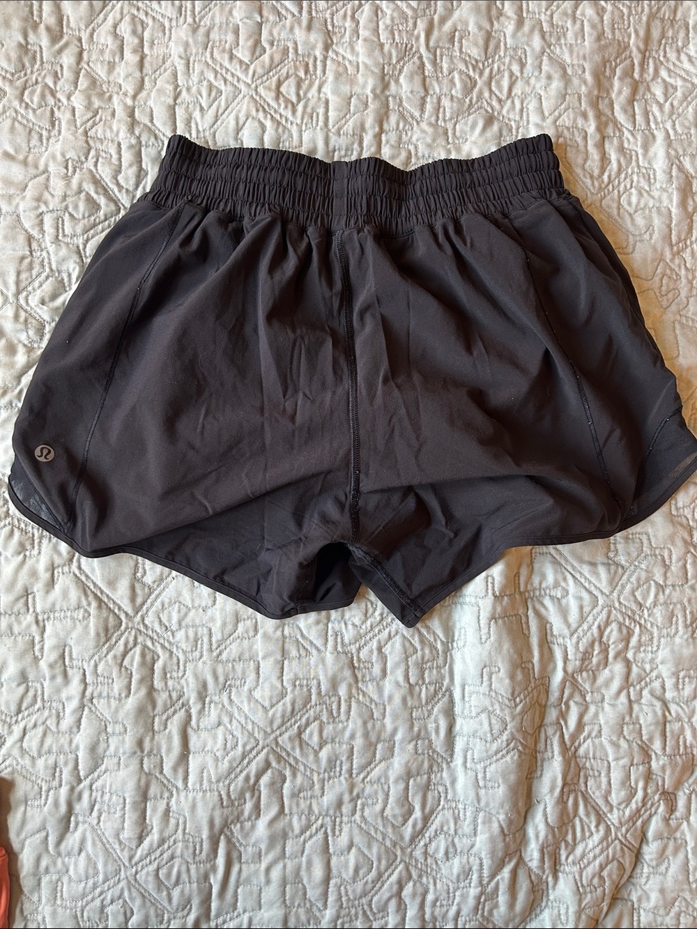lululemon athletica Black Athletic Running Shorts